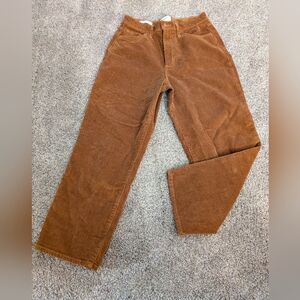 Universal Thread Women's Brown Corduroy Trousers